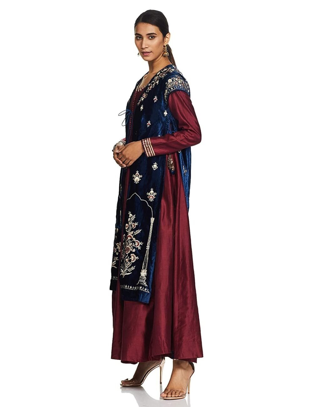 BIBA Women's A Line Salwar Suit Set - Image 3
