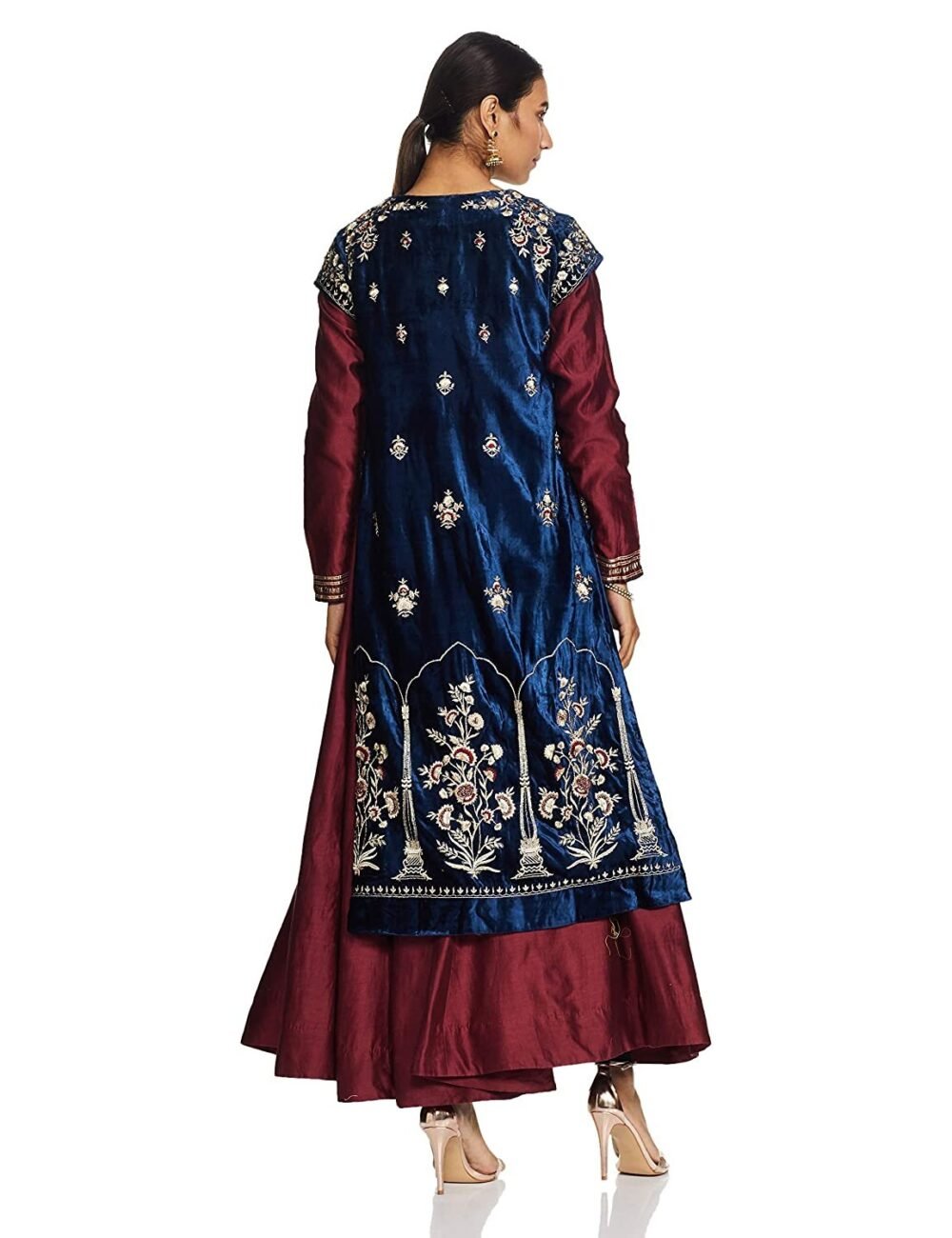 BIBA Women's A Line Salwar Suit Set - Image 2