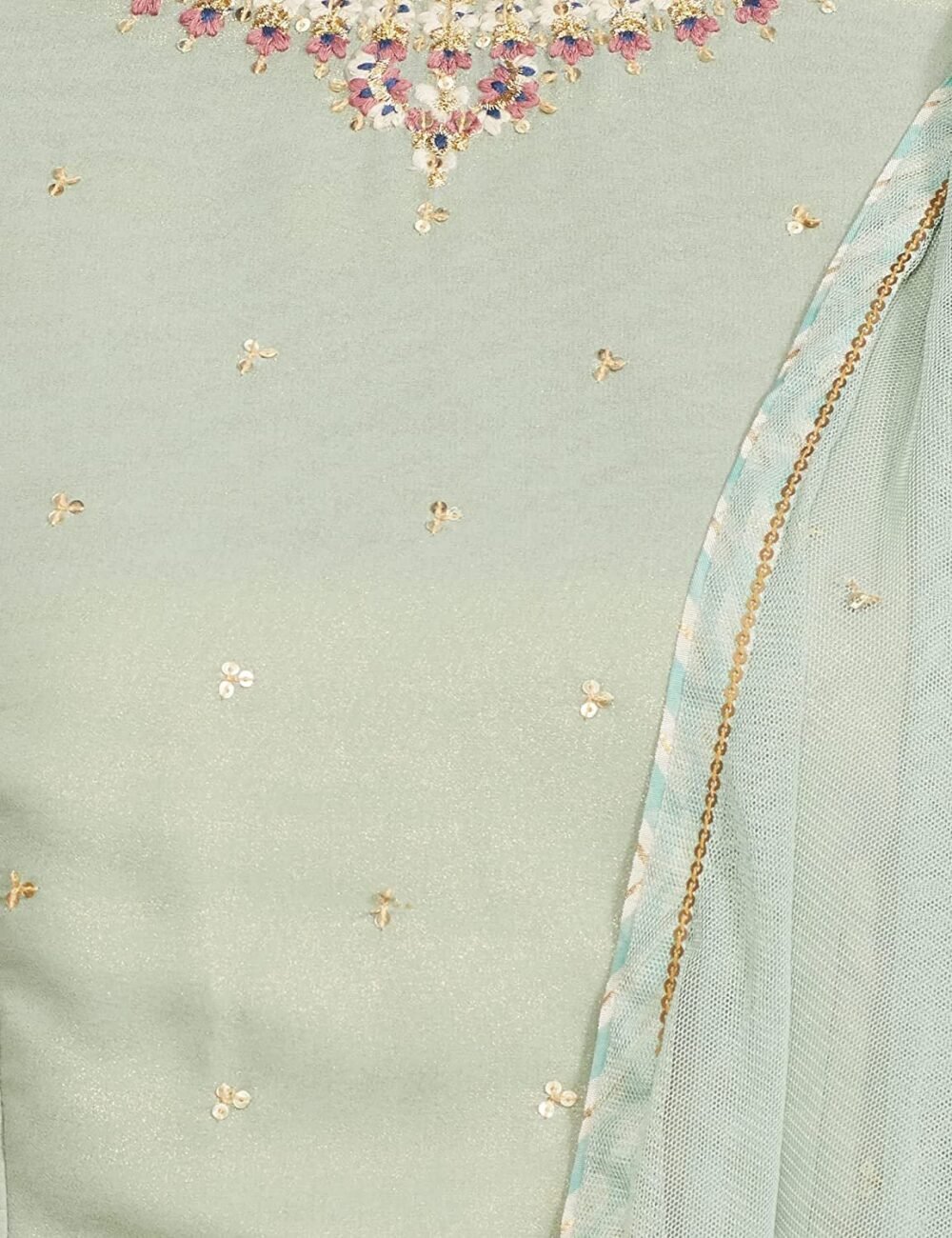 W for Woman Women's Synthetic Salwar Suit Set - Image 3