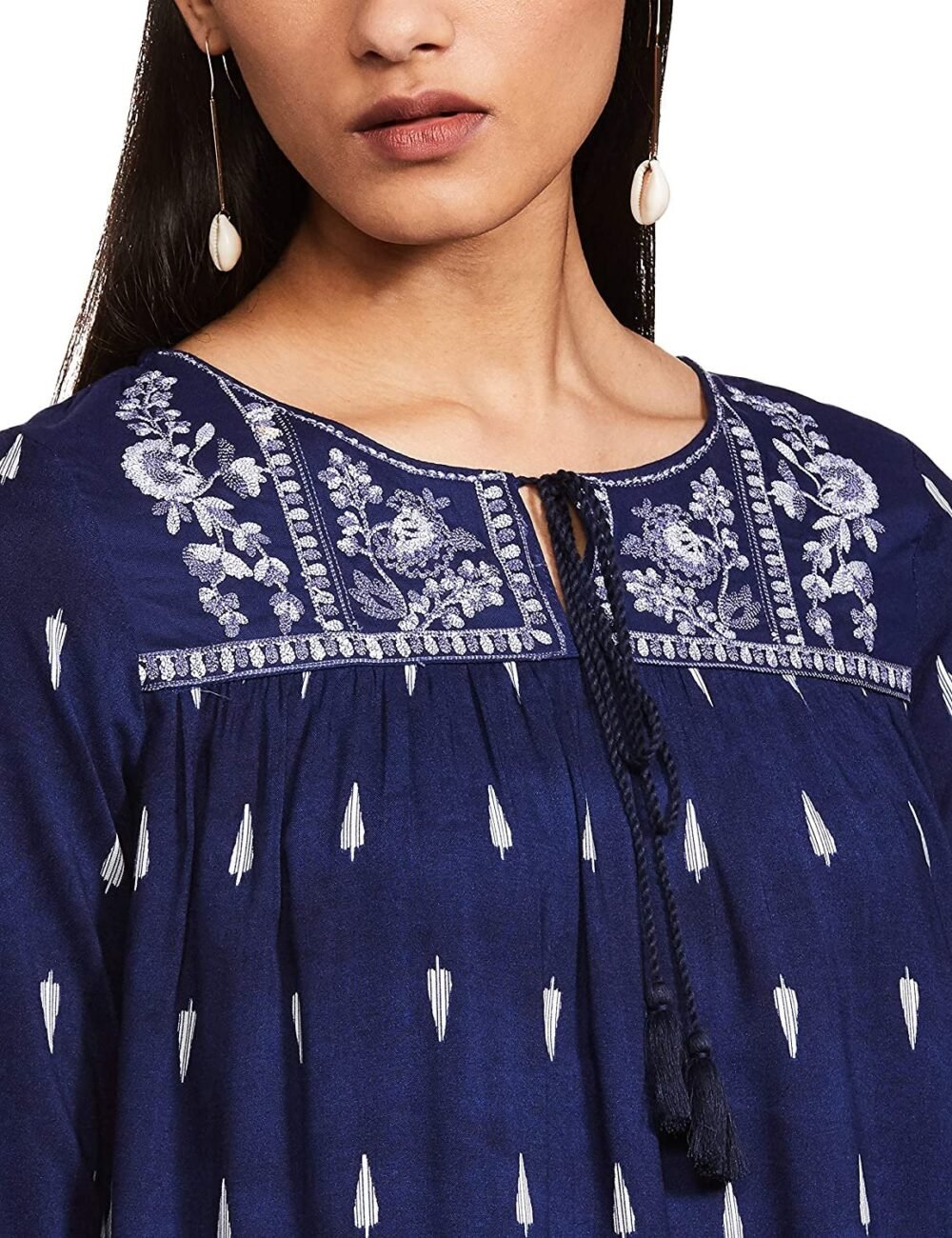 W for Woman Women's Rayon Salwar Suit Set - Image 3